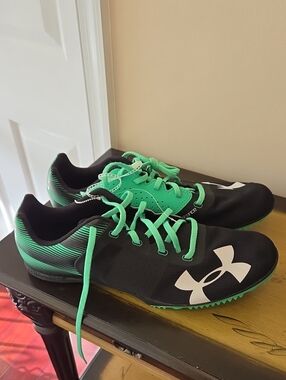 Under Armour Kick Distance Track Spikes Vapor Green